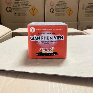 pháo hoa giàn phun viên đặc biệt bản NEW 2023 của nhà máy Z21 Bộ quốc phòng