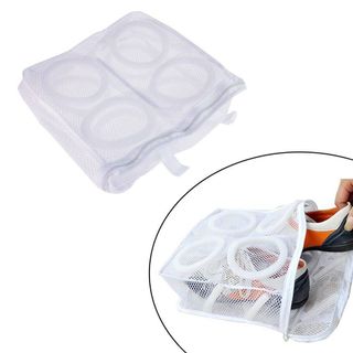 Túi lưới giặt giày hình vuông thoáng khí