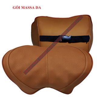 Gối ô tô cao su non Nhiều mẫu da cao cấp phối màu kiểu mới