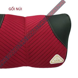 Gối ô tô cao su non Nhiều mẫu da cao cấp phối màu kiểu mới