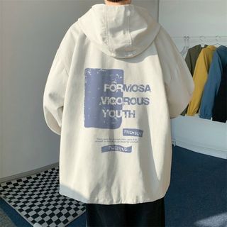 ÁO KHOÁC DÙ NAM NỮ 2 LỚP CÓ NÓN IN HỌA TIẾT CHỮ YOUTH KIỂU DÁNG CÁ TÍNH BAO NGẦU - HTM FASHION
