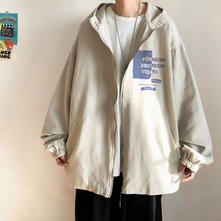ÁO KHOÁC DÙ NAM NỮ 2 LỚP CÓ NÓN IN HỌA TIẾT CHỮ YOUTH KIỂU DÁNG CÁ TÍNH BAO NGẦU - HTM FASHION