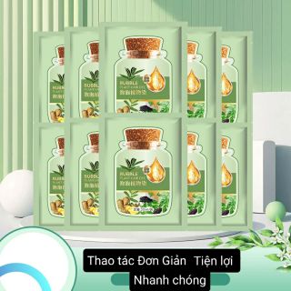 Dầu Gội Nhuộm Tóc tinh chất Thực Vật ,bảo vệ và làm mềm tóc.Màu sắc chủ đạo nâu và đen 1hop 10goi (Hàng, Giá Tận Xưởng)