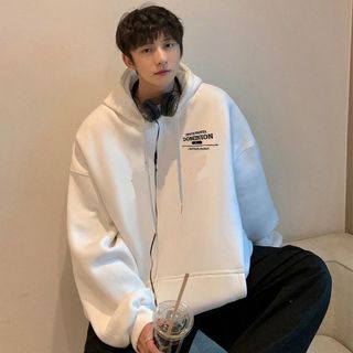 ÁO KHOÁC HOODIE NAM NỮ CÓ NÓN CỔ CHUI IN HỌA TIẾT DOMINION DÀY DẶN HOT TREND - HTM FASHION