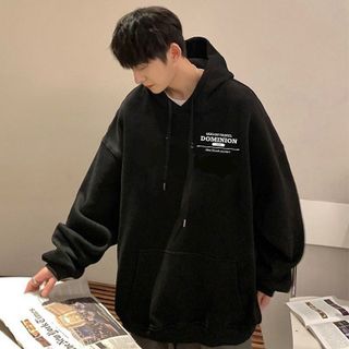 ÁO KHOÁC HOODIE NAM NỮ CÓ NÓN CỔ CHUI IN HỌA TIẾT DOMINION DÀY DẶN HOT TREND - HTM FASHION