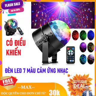 đèn led 7 màu nháy theo nhạc giá sỉ