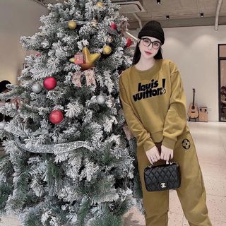 SET BỘ ĐỒ NỮ CHẤT LIỆU NỈ CAO CẤP HÀNG THIẾT KẾ THÊU HỌA TIẾT SIÊU ĐẸP - HTM FASHION