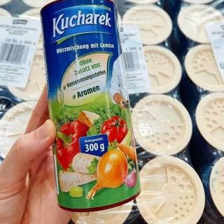 HẠT NÊM RAU CỦ HỮU CƠ KUCHAREK ĐỨC LỌ 300G DATE 11.2025