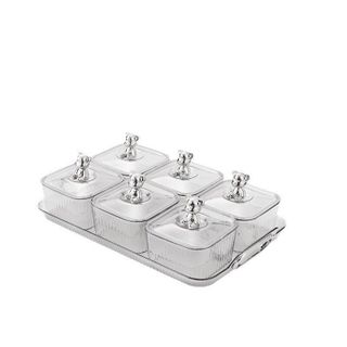 Khay Đựng Mứt, Bánh Kẹo Tết Sang Trọng Phong Cách Bắc Âu - Bộ 4 khay và 6 khay