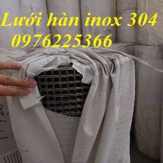 Lưới hàn inox 304 ô 12x12mm