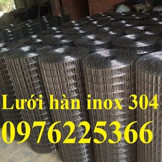 Lưới hàn inox 304 ô 12x12mm