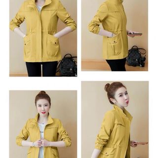 ÁO KHOÁC KAKI NỮ 2 LỚP TÚI HỘP CÁ TÍNH SIÊU ĐẸP HOT TREND - HTM FASHION