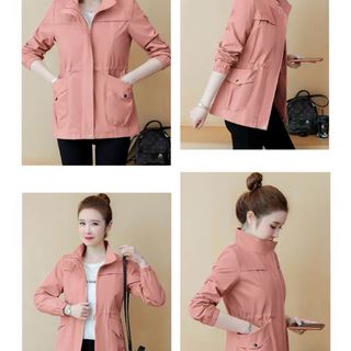 ÁO KHOÁC KAKI NỮ 2 LỚP TÚI HỘP CÁ TÍNH SIÊU ĐẸP HOT TREND - HTM FASHION