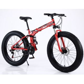 Xe Đạp Địa Hình gấp gọn Thể Thao Bánh Béo Sườn Ngang  26inch Tốc Độ 27 ( Hàng Giá Tận Xưởng )