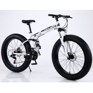 Xe Đạp Địa Hình gấp gọn Thể Thao Bánh Béo Sườn Ngang  26inch Tốc Độ 27 ( Hàng Giá Tận Xưởng )