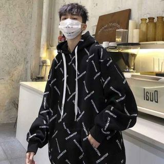 ÁO KHOÁC HOODIES NAM NỮ PHỐI NHIỀU CHỮ CÓ NÓN SIÊU ĐẸP HOT TREND - HTM FASHION