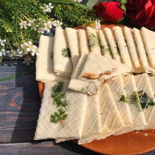 BÁNH KẸP NGÒ TRẮNG NHÂN BƠ ĐẬU PHỘNG THƠM NGON 400G - WINNIE HOUSE