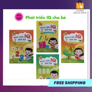 Bộ 8 Cuốn Sách Phát triển IQ cho bé dành cho trẻ từ 4 đến 5 tuổI