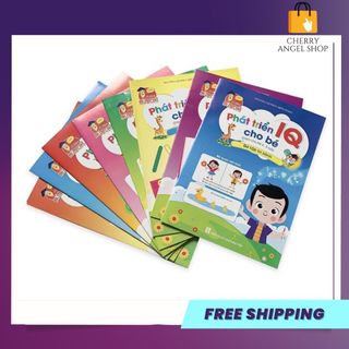 Bộ 8 Cuốn Sách Phát triển IQ cho bé dành cho trẻ từ 4 đến 5 tuổI