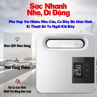 Bơm lốp ô tô - Bơm lốp xe hơi điện tử tự ngắt Toyota