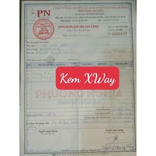 Kem Dưỡng Trắng Da Mặt X WAY Phương Nghĩa