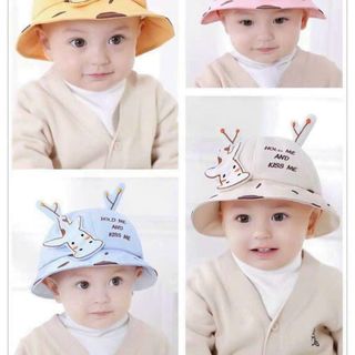 Mũ bucket trẻ em đủ mẫu có chữ cow QC