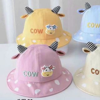 Mũ bucket trẻ em đủ mẫu có chữ cow QC giá sỉ