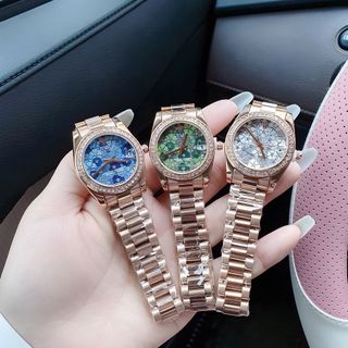ĐỒNG HỒ TRUNG CẤP NỮ RÔ.LEX MẶT HOA