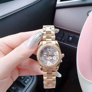 ĐỒNG HỒ TRUNG CẤP NỮ RÔ.LEX MẶT HOA