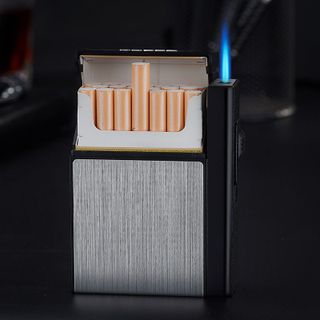 BẬT LỬA KHÈ HỘP THUỐC FOCUS 2IN1 CÓ THỂ THÁO RỜI (ĐỂ ĐƯỢC 20 ĐIẾU THUỐC) - XÀI GAS