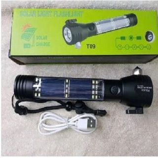 ĐÈN PIN SOLAR T9 HỘP XANH