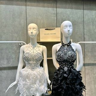 Váy Dự Tiệc SM Hang dep như ảnh 3màu:trắng,đen,vàng kim (sh) giá sỉ