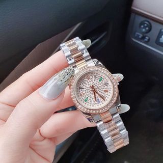 ĐỒNG HỒ TRUNG CẤP NỮ RÔ.LEX MẶT HỘT