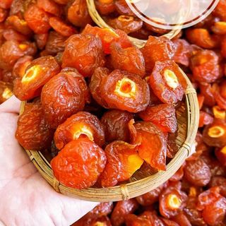 MỨT ĐÀO CHẺ ĐÔI, ĂN SIÊU GHIỀN, HÀNG SẠCH LOẠI 1 500G - WINNIE HOUSE