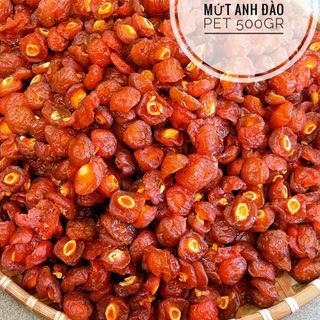 MỨT ĐÀO CHẺ ĐÔI, ĂN SIÊU GHIỀN, HÀNG SẠCH LOẠI 1 500G - WINNIE HOUSE