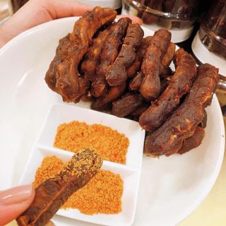 Me Lào muối tôm