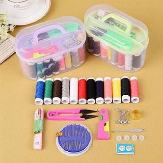 Hộp Kim Chỉ Đa Năng 12 Cuộn Chỉ