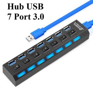 HUB 7 PORT USB 3.0 - FULL BOX ( CÓ CÔNG TẮC ) giá sỉ