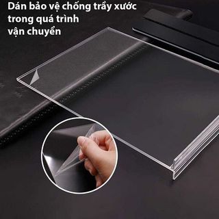 Menu mica để bàn A5 14.8x21cm