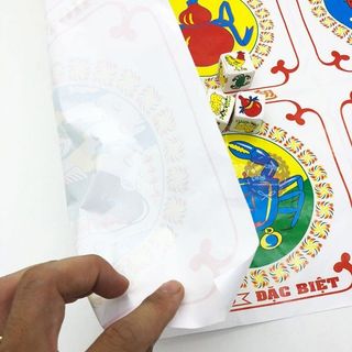 Bộ Đồ Chơi Lắc Bầu Cua Cá Cọp Xúc Xắc Bằng Xốp