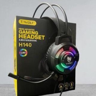 TAI NGHE GAMING T-WOLF H140 LED RGB ( USB 7.1 ) giá sỉ