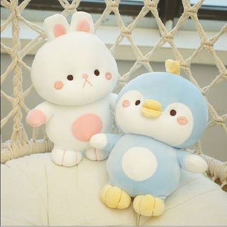 Gấu bông thỏ 28cm - Trắng