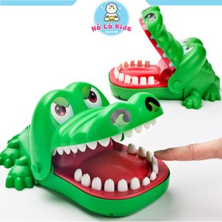Đồ chơi khám răng cá sấu cắn tay loại to đồ chơi nha sĩ cá sấu Hồ Lô Kids giá sỉ