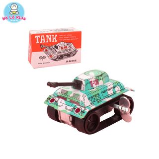 Đồ chơi xe tăng vặn cót mini cho bé Hồ Lô Kids