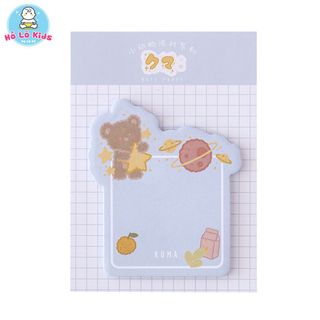 Giấy ghi chú dễ thương, giấy note hình cute, giấy ghi chú nhiều mẫu đáng yêu Hồ Lô Kids