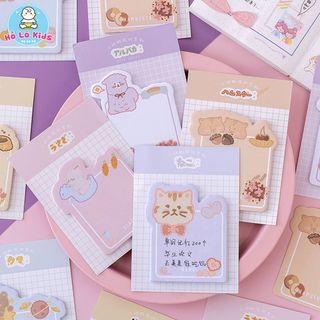 Giấy ghi chú dễ thương, giấy note hình cute, giấy ghi chú nhiều mẫu đáng yêu Hồ Lô Kids