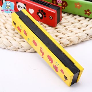 Kèn harmonica đồ chơi cho bé, kèn hamonica 16 lỗ nhiều màu đáng yêu Hồ Lô Kids