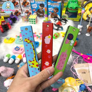 Kèn harmonica đồ chơi cho bé, kèn hamonica 16 lỗ nhiều màu đáng yêu Hồ Lô Kids