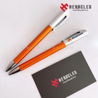 Xưởng sản xuất Sổ tay + bút bi in ấn logo Ahamo làm quà tặng sự kiện doanh nghiệp, quà tặng tri ân khách hàng, quà tặng tết, quà tặng kỷ niệm thành lập công ty, giá sỉ, sản xuất nhanh