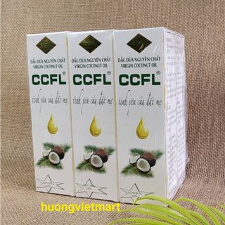 Dầu dừa nguyên chất Bến Tre dưỡng ẩm da 100ml, ủ tóc, tẩy trang, dầu dừa truyền thống, chính gốc Bến Tre